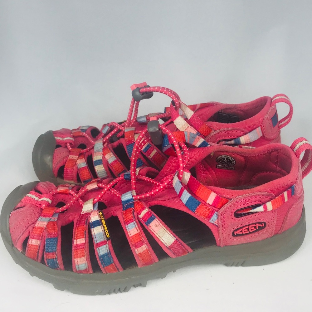Keen Waterproof Sandals Women Size 2 Pink - Picture 1 of 7